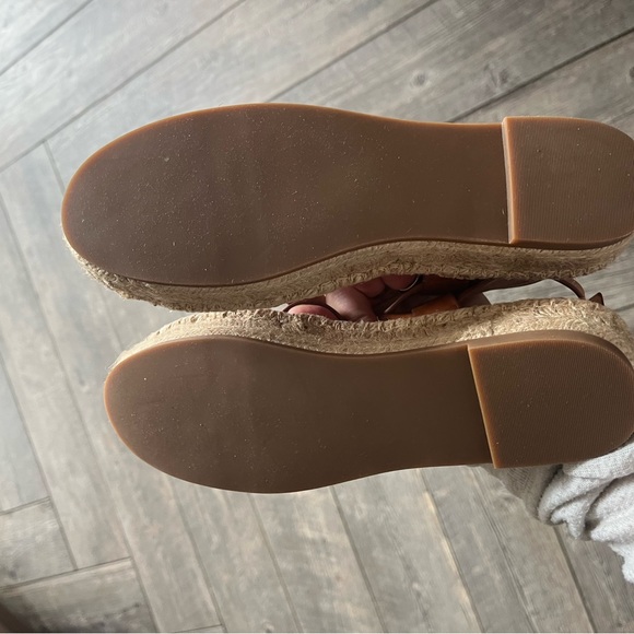 Madewell Asymmetrical espadrilles size 7 - Picture 4 of 5